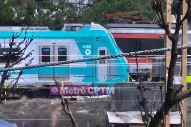 Trem A36, o último da encomenda da ViaMobilidade junto à Alstom