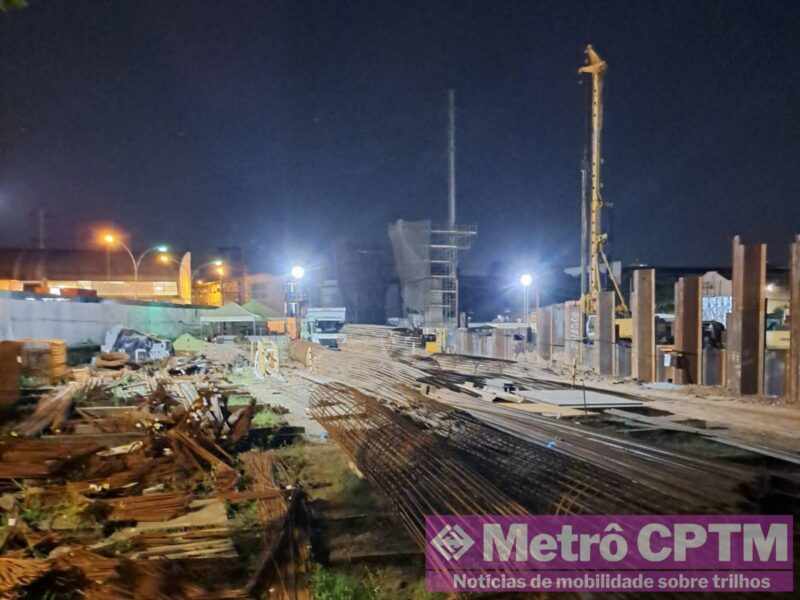 Obras da Estação Ipiranga em novembro/2024 (Jean Carlos)