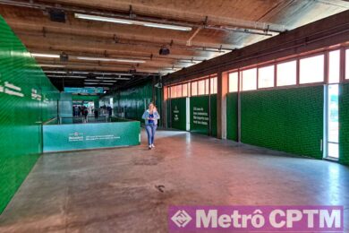Espaço que será ampliado na Estação Pinheiros (Jean Carlos)