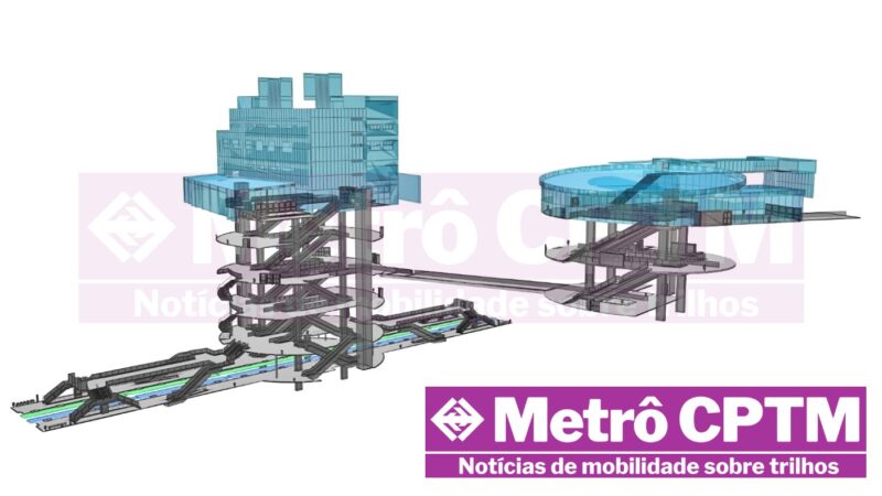 Integração entre Linha 6 e Linha 7 na Estação Água Branca (LinhaUni)