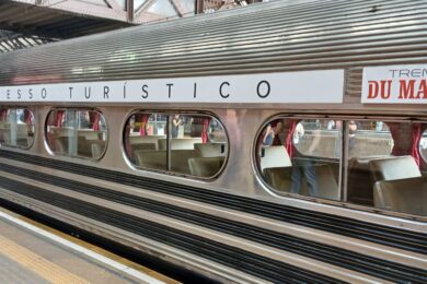 Expresso Turístico da CPTM ganha carro patrocinado pela ‘TREM DU Mauá’