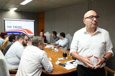 Reunião entre Prefeitura de Campinas e a TIC Trens {Rogerio Capela)