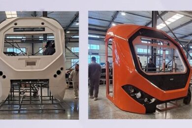 Primeiras composições para o Metrô BH em fabricação (Metrô BH)