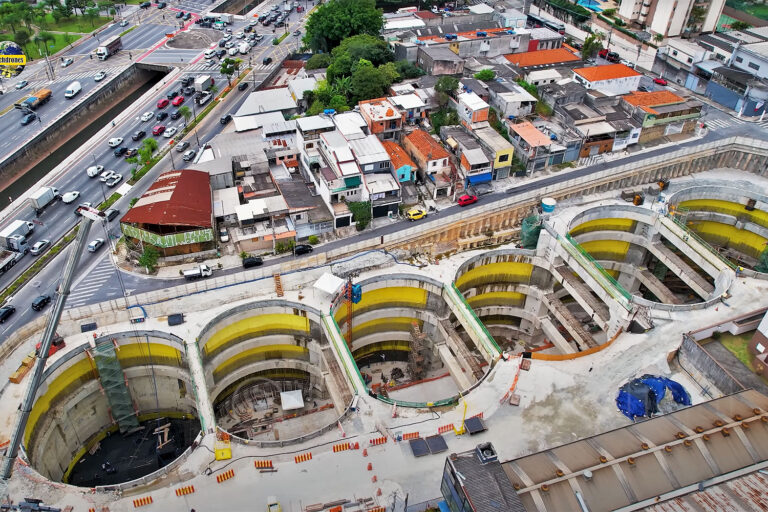 Estação Aricanduva em março de 2025