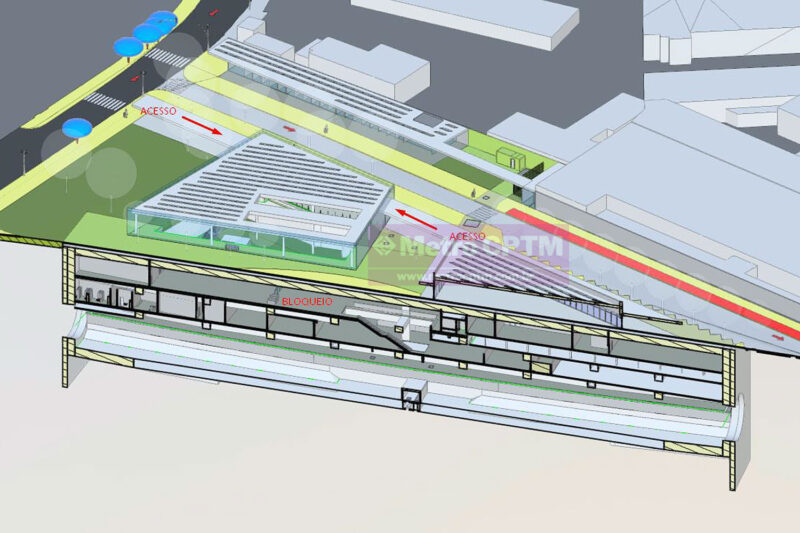 Estação Catumbi, da Linha 19-Celeste