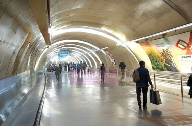 Projeção do novo túnel entre as estações Consolação e Paulista