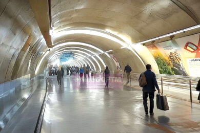 Projeção do novo túnel entre as estações Consolação e Paulista