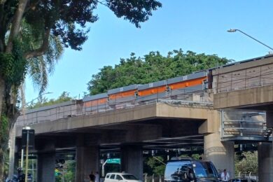 Novo track switch na Estação Aeroporto de Congonhas (Thiago Nonato)
