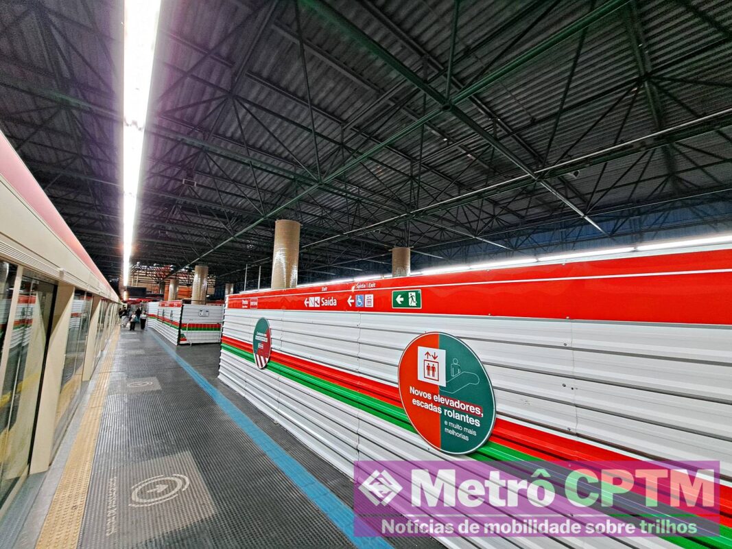 Estação Penha - Novos pilares em construção (Jean Carlos)