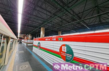 Estação Penha - Novos pilares em construção (Jean Carlos)
