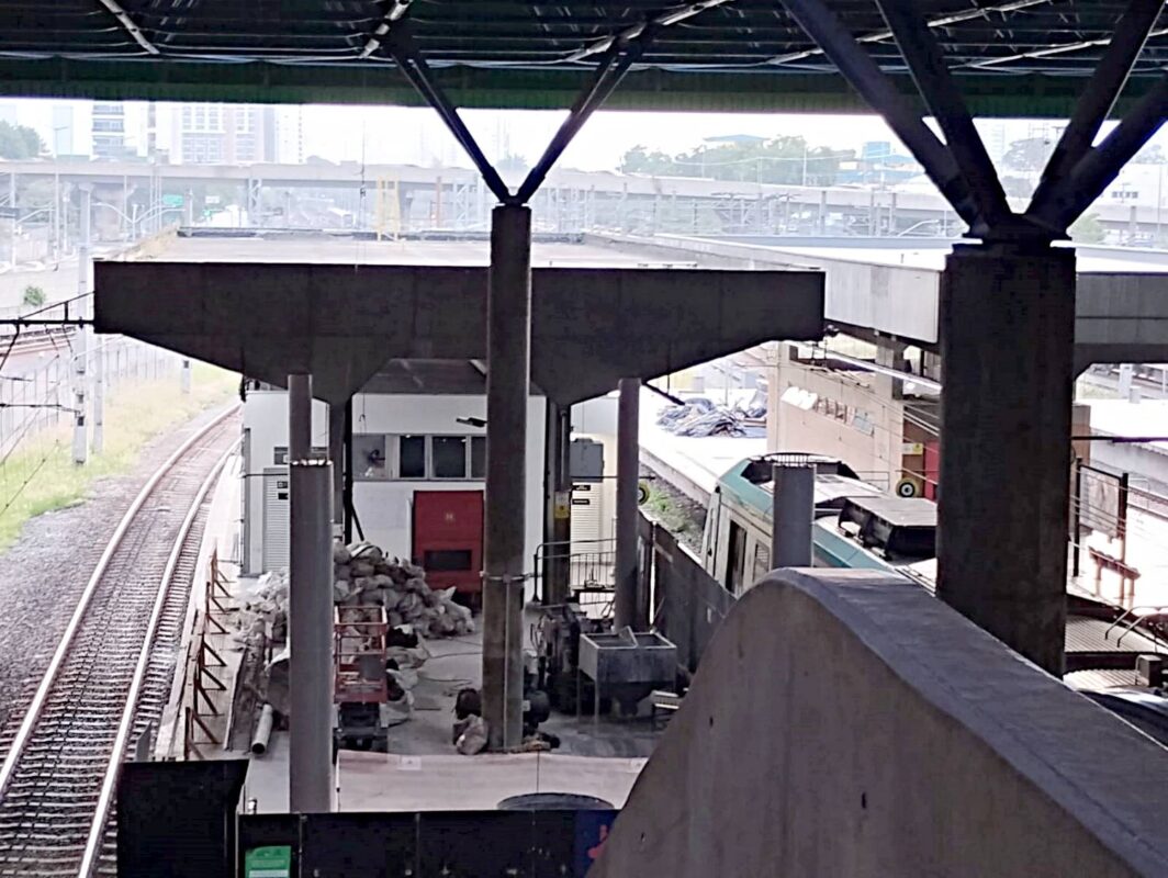 Obras na Estação Barra Funda (Roberto Artur)