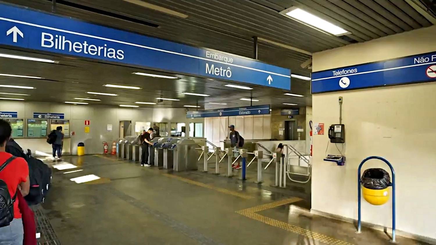 Estações do Metrô BH antes e depois (Metrô BH)