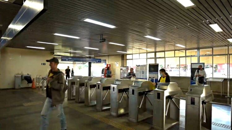 Estações do Metrô BH antes e depois (Metrô BH)