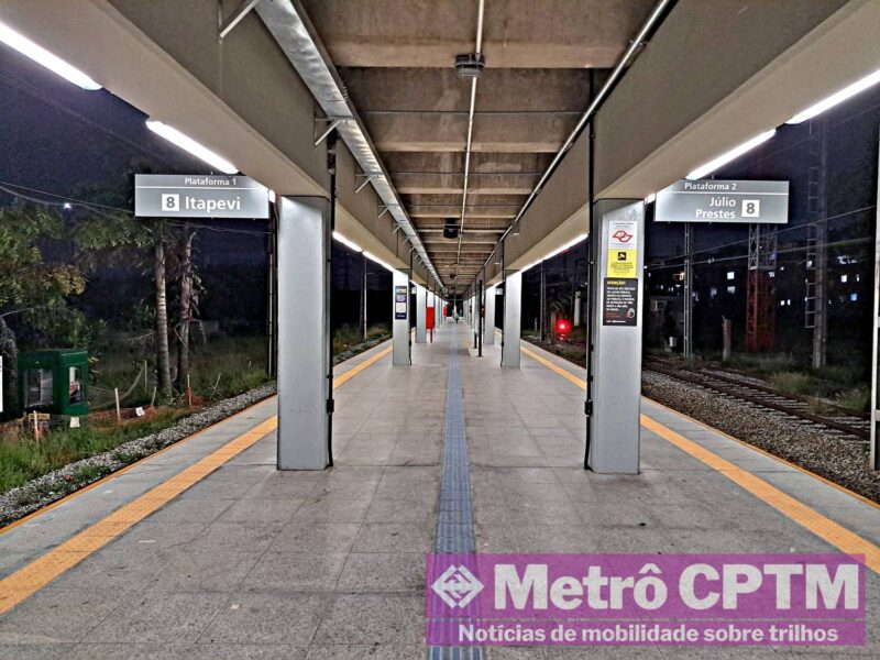 Estação Santa Terezinha após reformas (Jean Carlos)
