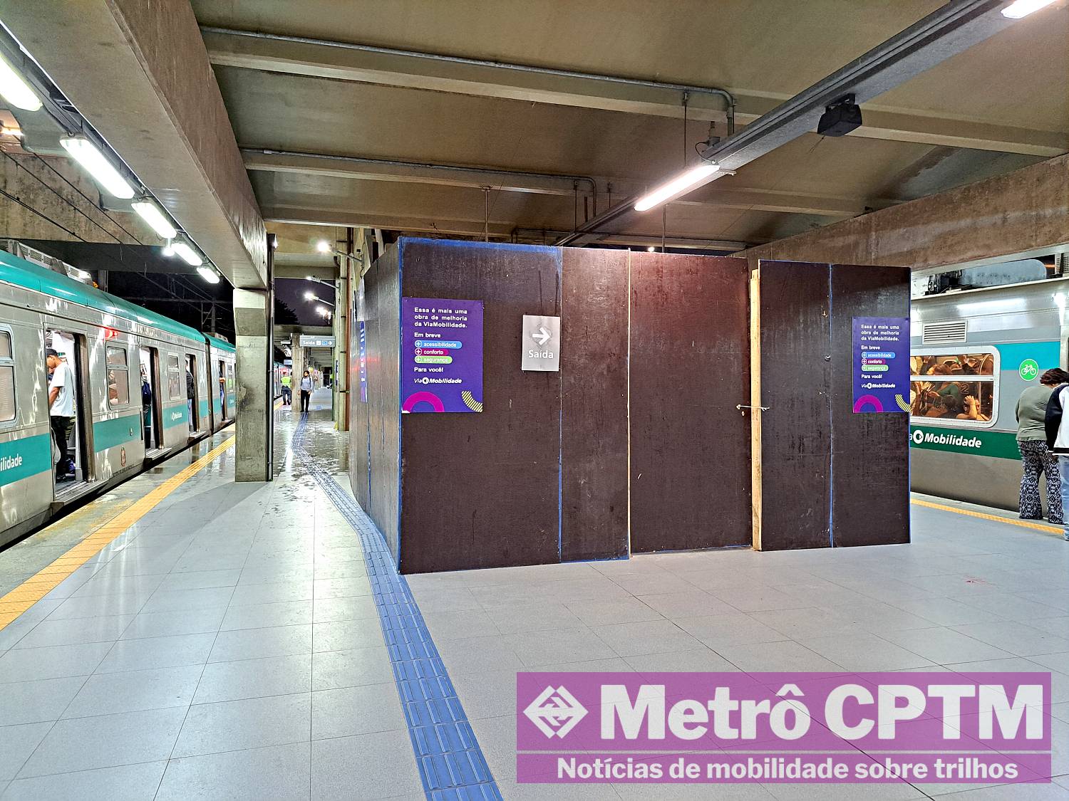 Estação Domingos de Moraes receberá escadas rolantes (Jean Carlos)