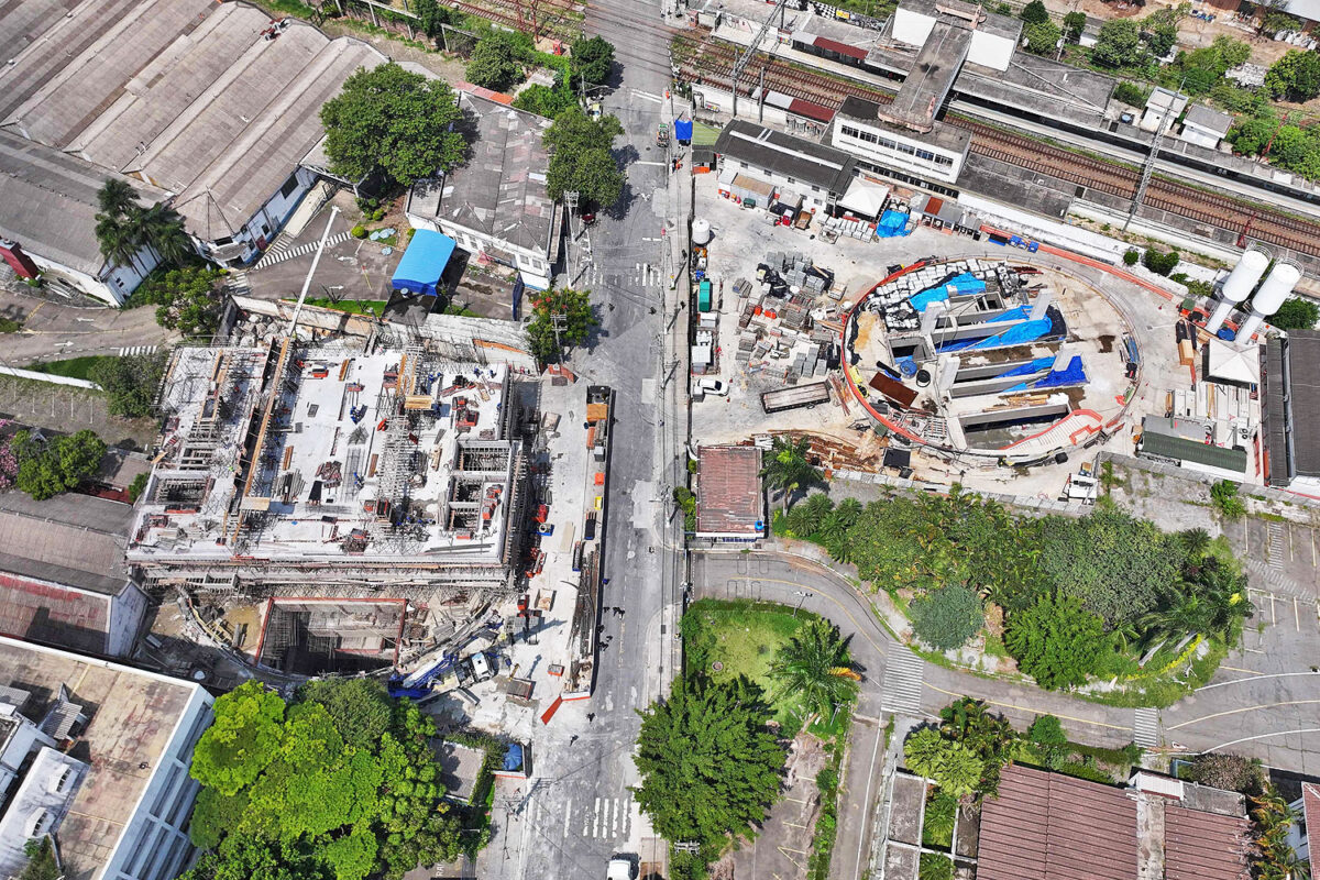 Estação Água Branca em março de 2025