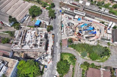 Estação Água Branca em março de 2025