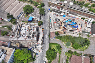 Estação Água Branca em março de 2025