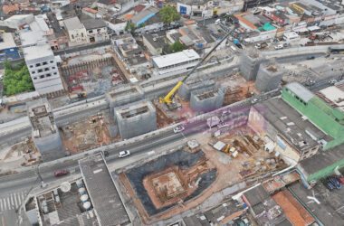 Estação Boa Esperança, da Linha 15-Prata, em abril de 2025