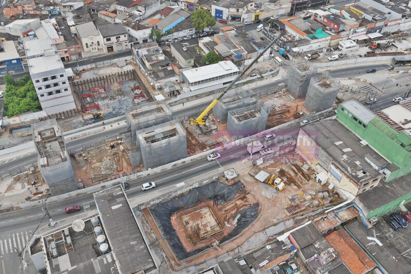 Estação Boa Esperança, da Linha 15-Prata, em abril de 2025