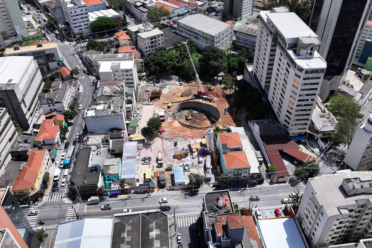 O novo VSE Felício dos Santos, onde o Tatuzão Sul chegou