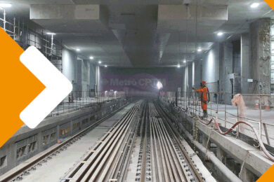 Estação Santa Marina rumo à conclusão