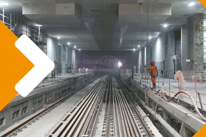 Estação Santa Marina rumo à conclusão