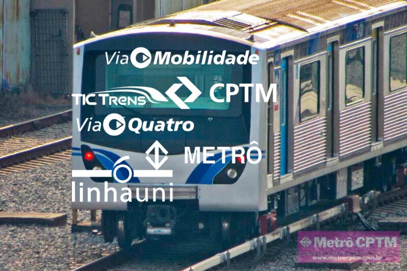 Festival de logos e marcas: rede sobre trilhos é só uma