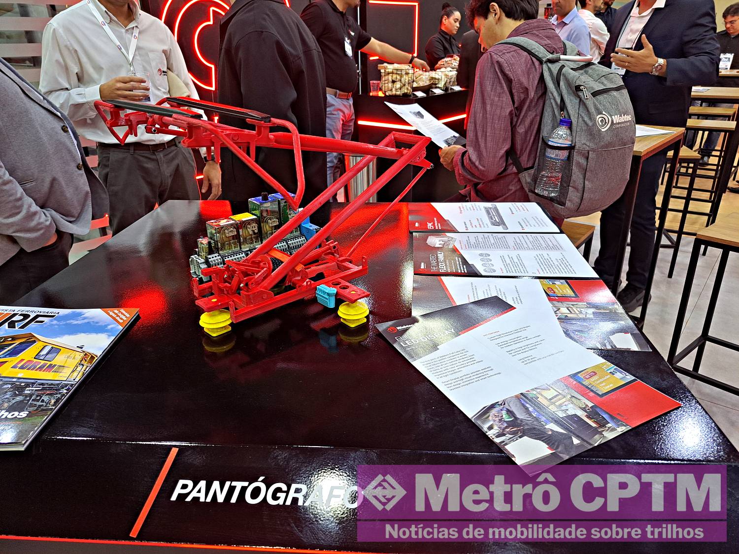 Pantógrafo Wabtec/Farveley (Jean Carlos)