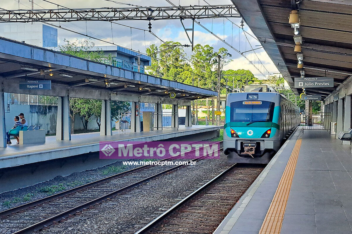 Estação Barueri vai receber trens da Linha 9-Esmeralda