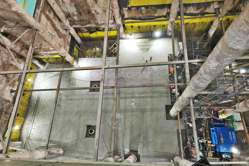 Laje de fundo da estação Anália Franco será usado para a Linha 16-Violeta