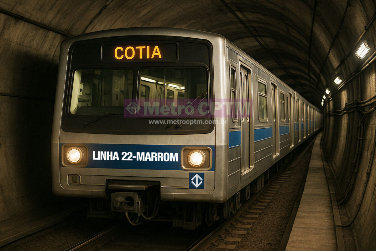 Trem fictício da Linha 22-Marrom