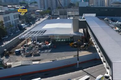 VÍDEO: Veja imagens das obras da estação Santa Marina da Linha 6-Laranja em agosto