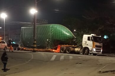 Terceiro trem da Linha 17-Ouro foi entregue ao Metrô de São Paulo.