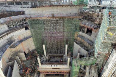 Obras da estação Orfanato impressionam pela grandiosidade