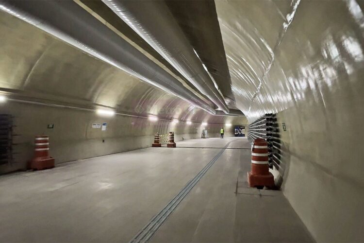 Túnel de interligação entre Congonhas e a Linha 17-Ouro