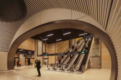 Estação Gadigal em Sydney