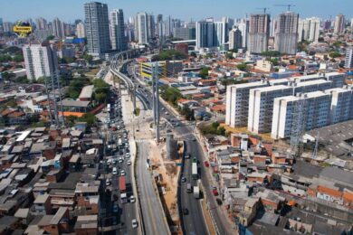 Trecho inicial da extensão da Linha 15-Prata até o Ipiranga