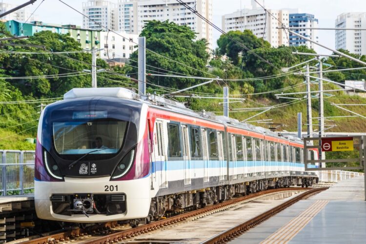 Trem do Metrô de Salvador