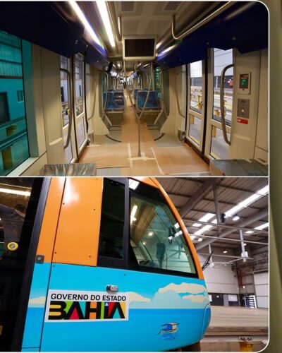 Frota de VLT recebeu nova identidade visual e passou por modernizações de sistemas e do interior.