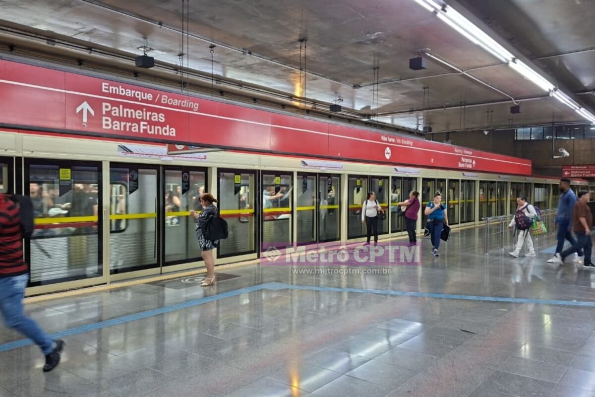 Marechal Deodoro é a 14ª de 18 estações a contar com portas de plataforma