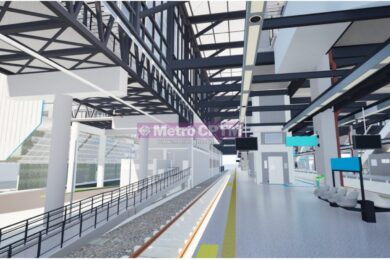 Plataforma extra permitirá mais serviços além da passagem de trens da MRS
