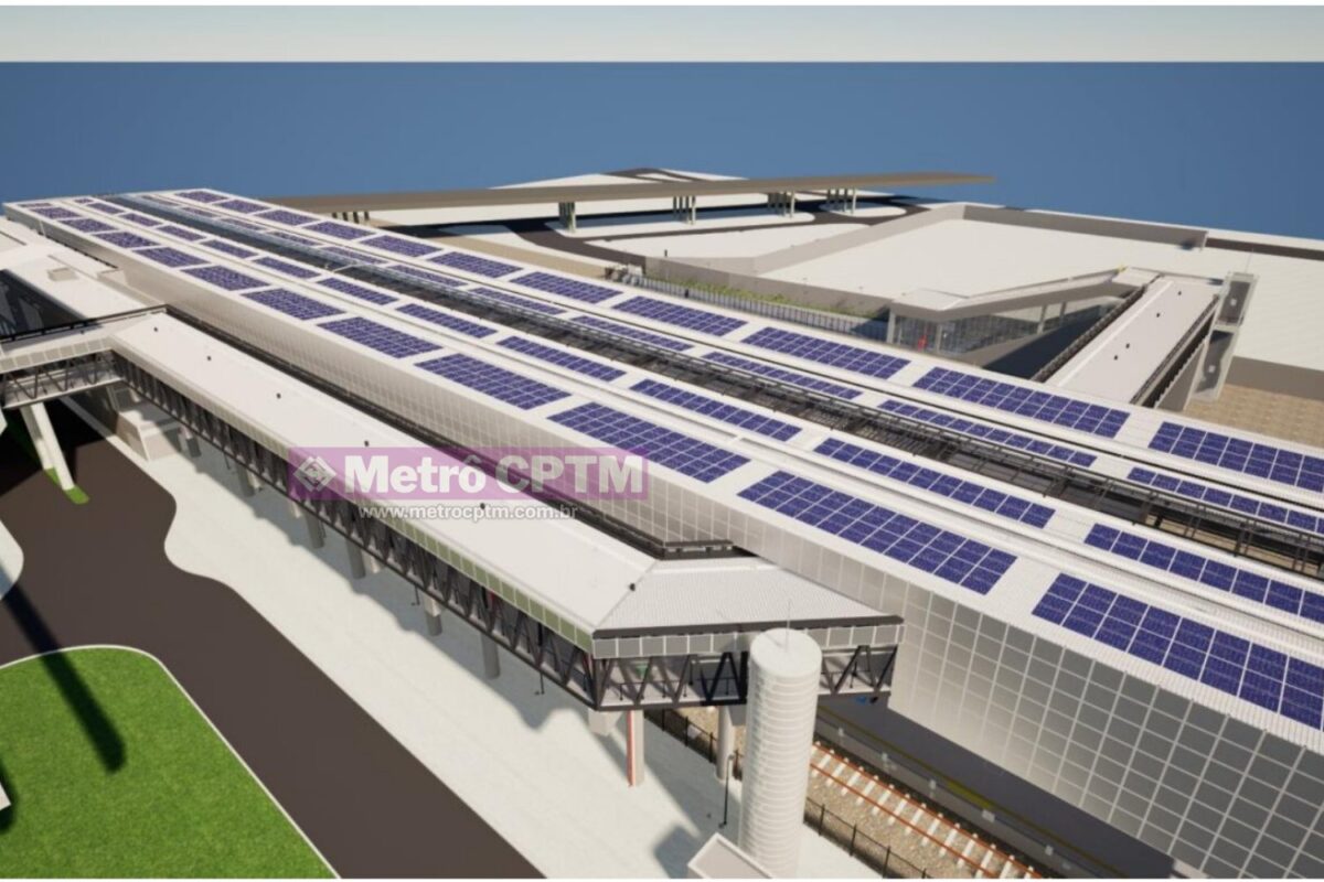 Estação também contará com paineis solares para captar energia