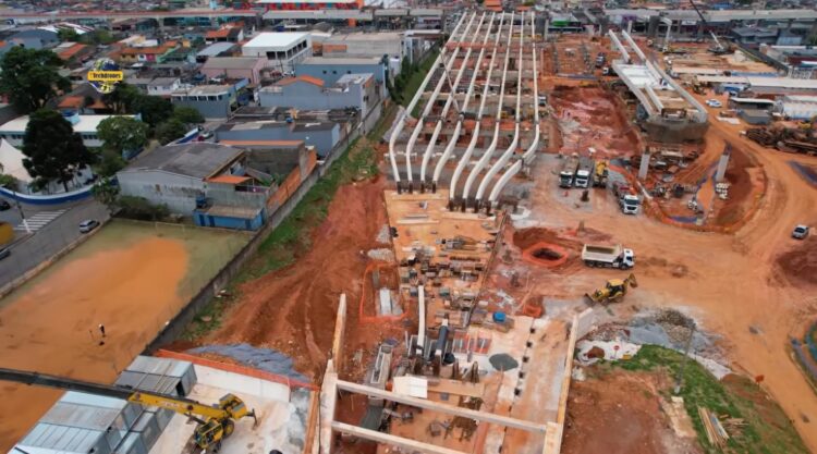 Pátio da Ragueb Chohfi abrigará parte da frota da Linha 15-Prata.