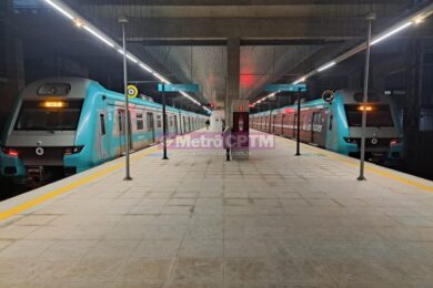 Trens da Linha 9-Esmeralda em Varginha