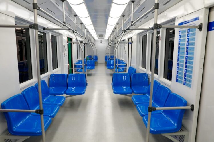 Transporte ferroviário de Natal recebeu dois novos trens para atendimento aos passageiros.