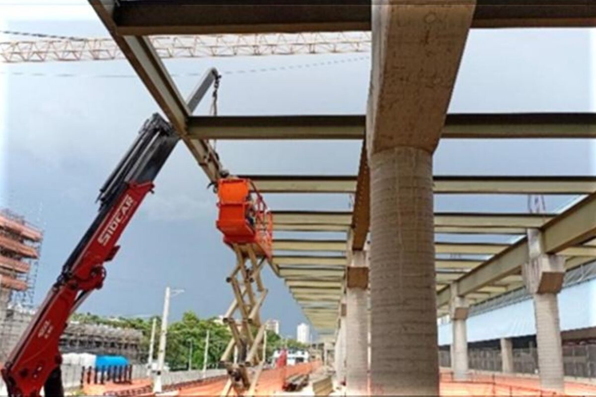 Cobertura da estação Penha da Linha 11-Coral