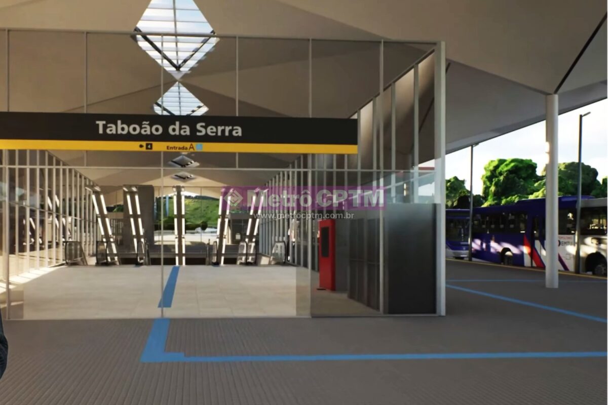 Acesso no terminal de ônibus
