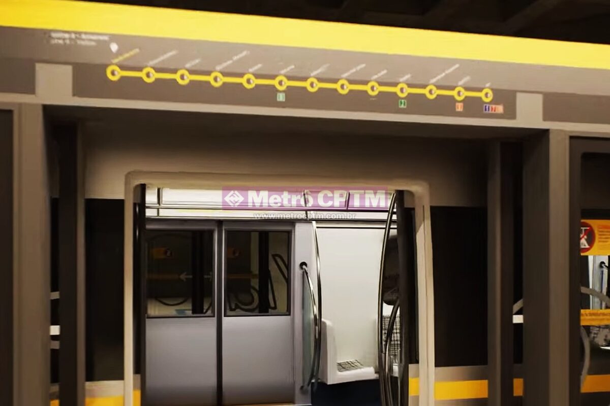 Estação Taboão da Serra terá portas de plataforma por padrão
