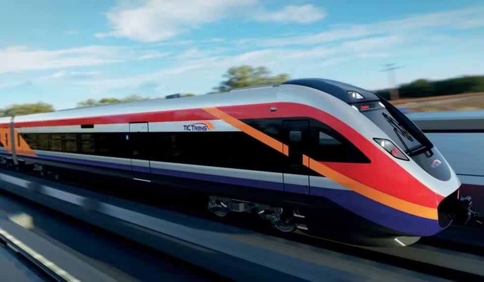 Imagem conceito do Trem Intercidades que entrará em serviço no ano de 2031